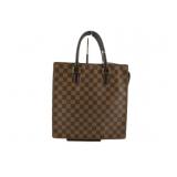 LOUIS VUITTON Damier Ebene Venice Sac Plat
