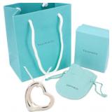 Tiffany & Co. Elsa Peretti Open Heart Necklace