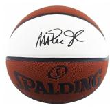 Autographed Magic Johnson NBA Basketball