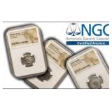 AD 306-410 NGC Certified Christian Era Bronze Coin