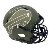 Autographed OJ Simpson Bills Helmet