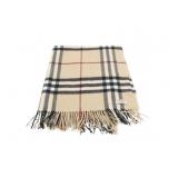 BURBERRY Nova Check Lambswool Throw Blanket