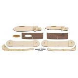 Case XX CA12131W Canoe Wooden Knife Kit