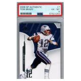 2008 SP Authentic Card #7 Tom Brady Card