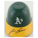 Autographed Jose Canseco Mini Batting Helmet