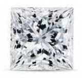 Princess Cut 3.03  Carat VS2 Lab Diamond
