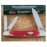 Case XX 6391 Red Cigar Whittler Pocket Knife