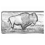 10 Ounce: Running Buffalo .999 Fine Silver Bar