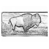 10 Ounce: Running Buffalo .999 Fine Silver Bar