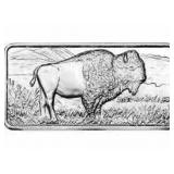 10 Ounce: Running Buffalo .999 Fine Silver Bar