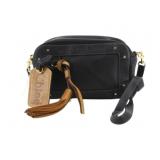 CHLOE Black Calf Shoulder Bag