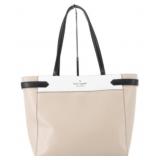 Kate Spade Dusty Pink Leather Embossed Tote Bag