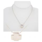 Tiffany & Co Roman Cross Ball Chain Necklace