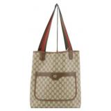 Gucci Plus Sherry Line Tote Bag
