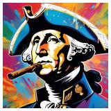 George Washington Victory Cigar Hand Signed Charis