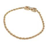 Givenchy Gold Tone Bangle Bracelet