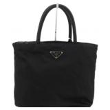 Prada Black Nylon Handbag