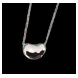 Tiffany & Co. Elsa Peretti Petite Bean Necklace