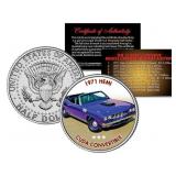 1971 Hemi Cuda Convertible JFK US Coin