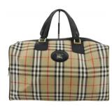 Burberry Nova Check Boston Bag