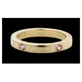 CARTIER Ranier Pink Sapphire Ring