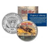 American Civil War Battle of Fort Sumter JFK Coin