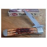 Case XX 6111 Chestnut Cheetah Pocket Knife