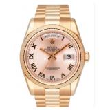 18kt Gold Rolex 118235 Day-Date Everose President