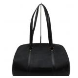 Louis Vuitton Black Epi Solferino GM Boston Bag