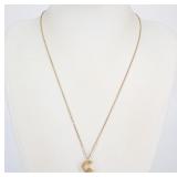 Louis Vuitton LV & ME Letter C Necklace