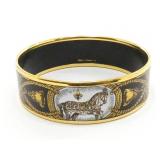 Hermes Enamel GM Bangle