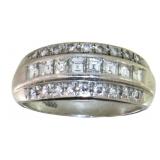 Platinum 1.00 ct Natural VS Diamond Ring