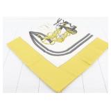 Hermes BRIDES DE GALA Carr 90 Scarf 100% Silk