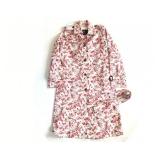 Burberry Floral Print Trench Coat Size 38