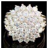 Platinum Brilliant 3.00 ct Natural Diamond Ring