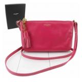 Yves Saint Laurent Pink Leather Shoulder Bag