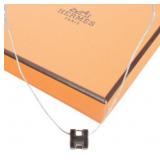 Hermes H Cube Necklace