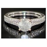 14kt Gold 1.50 ct Natural Diamond Ring