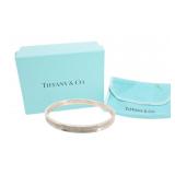 Tiffany & Co. 1837 Narrow Silver Bangle