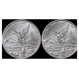 Mexico Silver Libertad 1/10 Onzas.999 Fine Silver