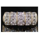 Brilliant 1.00 ct Diamond Anniversary Ring