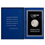 1881 Carson City GSA BU Morgan Silver Dollar