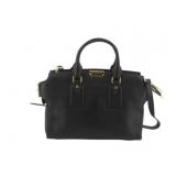 Burberry Black Leather 2 Way Hand Bag