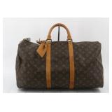 Louis Vuitton Monogram Keepall 50 Boston Bag