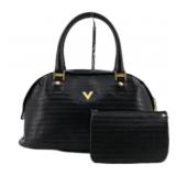 Mario Valentino Mini Boston Bag W/ Pouch