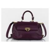 Ferragamo Gancini 2WAY Leather Handbag