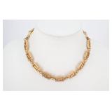 Versace Medusa Greca Pattern Necklace