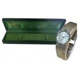 Rolex 18kt Gold Lady Diamond & Emerald Watch