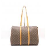 Louis Vuitton Monogram Flannery 45 Boston Bag