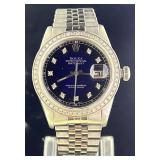 Rolex Oyster Perpetual 16030 Datejust 36 w/Diamond